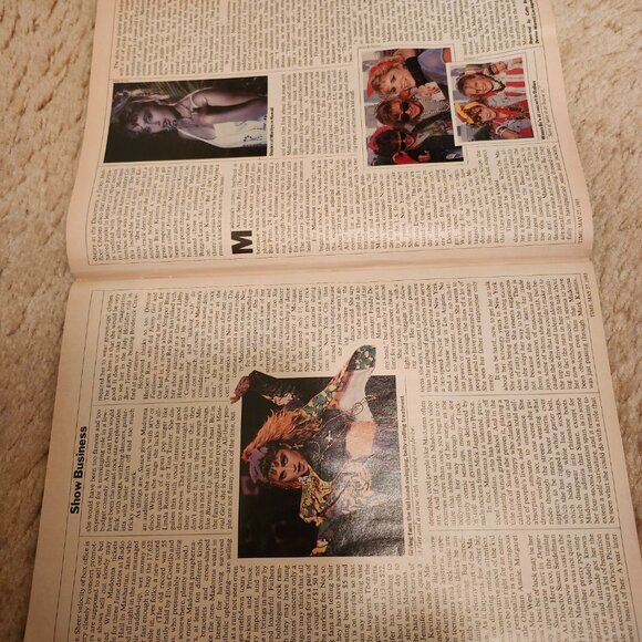 Vintage Time Magazine - MADONNA, 1984 - Picture 6 of 6